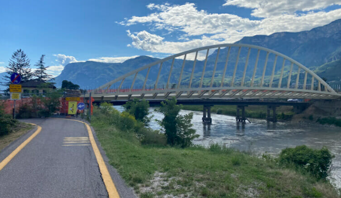 Photo 1 of the Bikemap route "1.7. Merano - Trento"