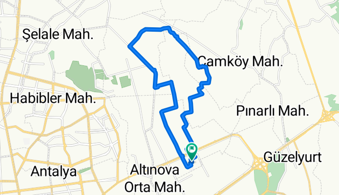 Göktürk Sokak to Göktürk Sokak