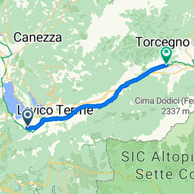 Da Via D. Chiesa a Via Alessandro Spagolla