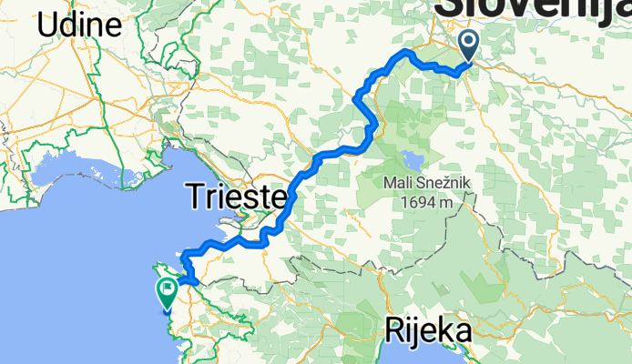 Zalog pri Škofljici, Škofljica to Ulica Slanik, Lovrečica