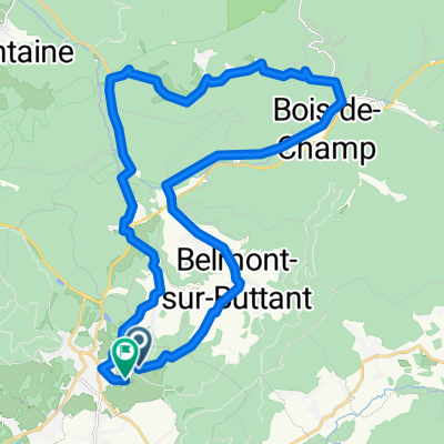 Route in Bruyères