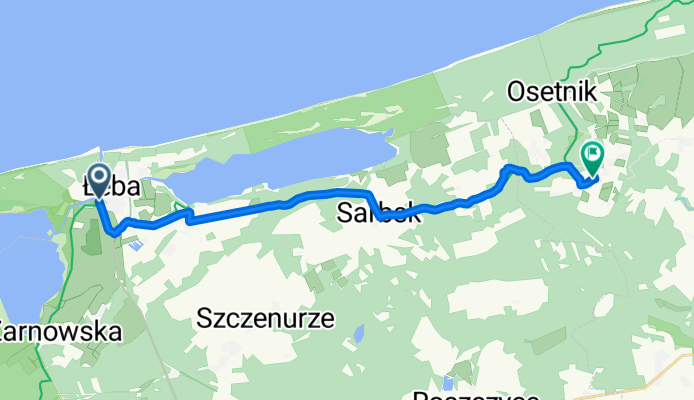 H Sienkiewicza, Łeba do Morska, Sasino