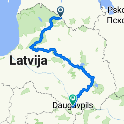 Von Walk bis Dünaburg