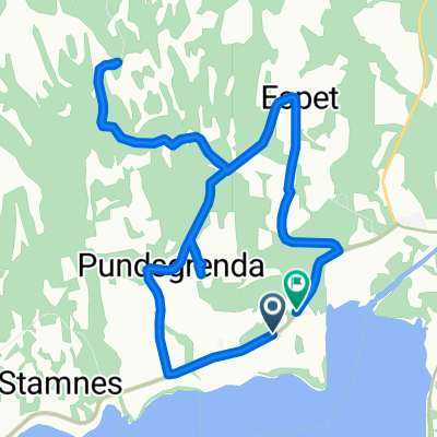 Strandvegen to Strandvegen