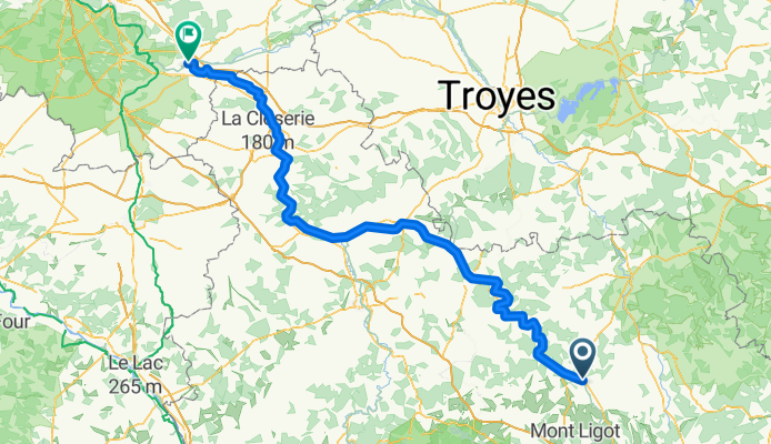 Montbard - Montereau-Fault-Yonne