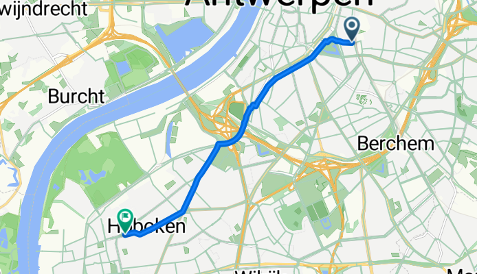 Pelikaanstraat までSteynstraat