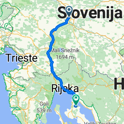 From Ljubljana to Dobrinj