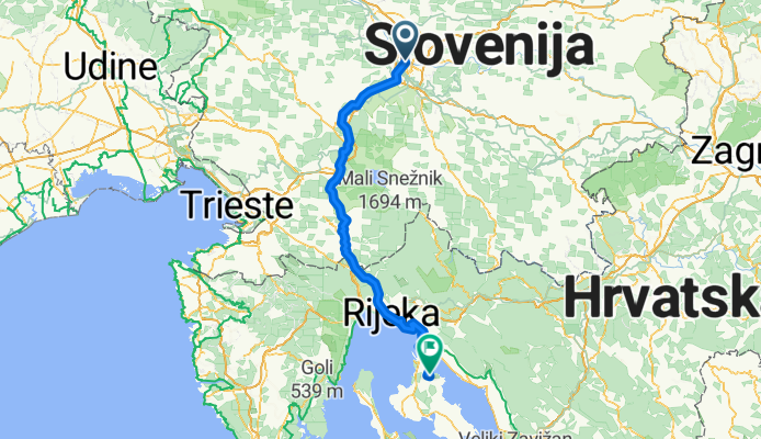 From Ljubljana to Dobrinj