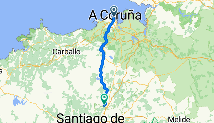 A Coruña - Oroso