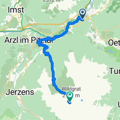 Von Roppen bis Sankt Leonhard im Pitztal