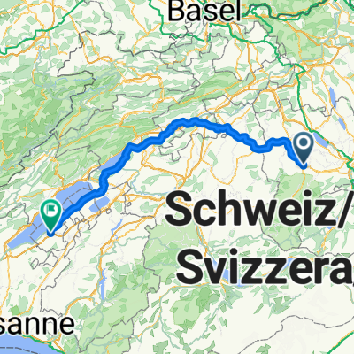 Von Wolhusen bis Lully (Fribourg)