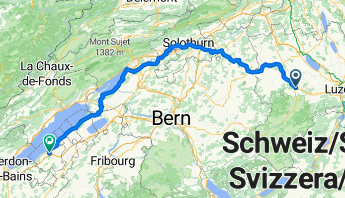 Von Wolhusen bis Lully (Fribourg)