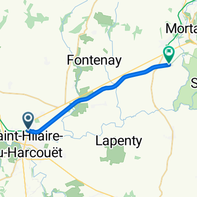 02 Day 2a, Saint-Hilaire-du-Harcouët - Mortain-Bocage