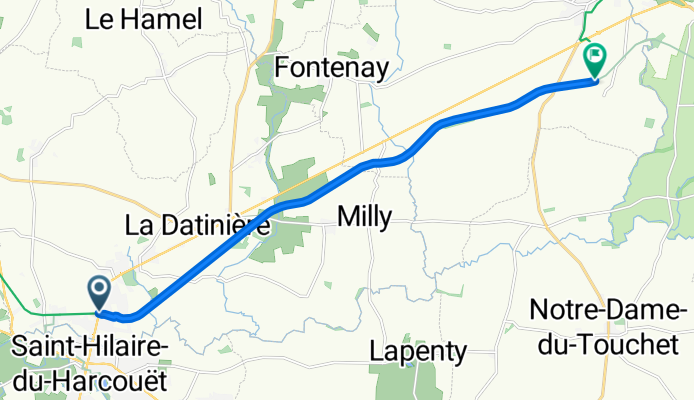 02 Day 2a, Saint-Hilaire-du-Harcouët - Mortain-Bocage