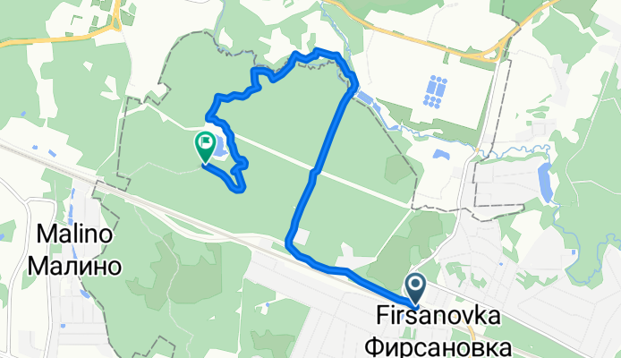 маршрут из Фирсановская