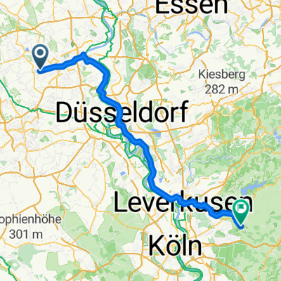 Tour St. Tönis - Herkenrath (90km)
