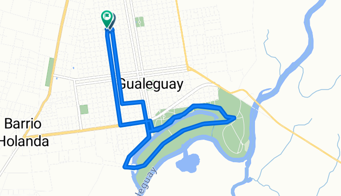 Ruta a Intendente Gimenez