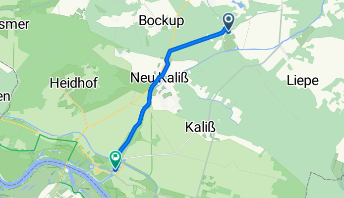 Von Malliß bis Dömitz