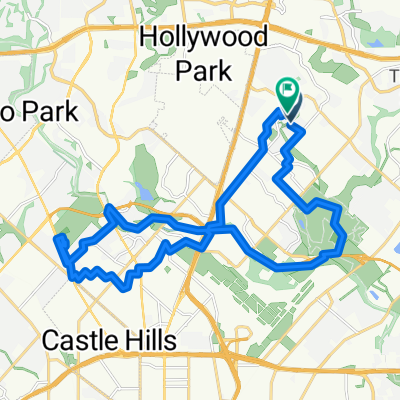 Creekside Dr, San Antonio to Creekside Dr, San Antonio