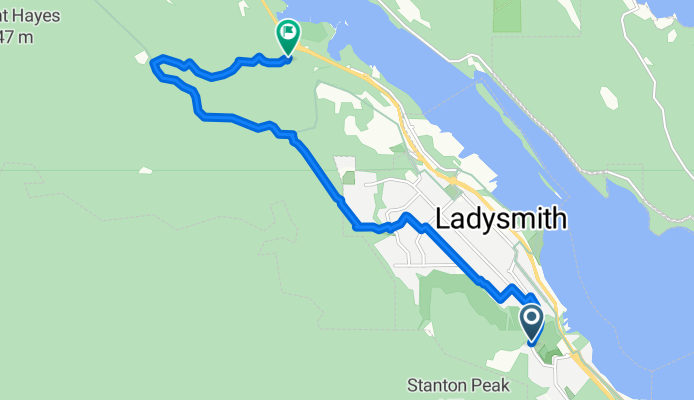 Kinsmen Place to Oyster Sto'Lo Rd at Hwy