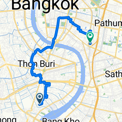 Somdet Phra Chao Tak Sin Alley to Rama IV Road