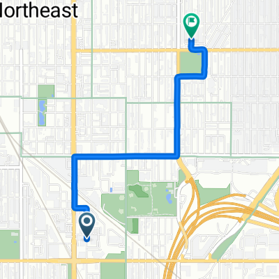 Broadway St NE, Minneapolis to NE Ulysses St, Minneapolis