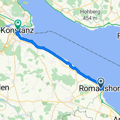 Salmsacherstrasse, Romanshorn nach Konzilstraße, Konstanz
