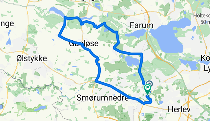 Digterparken, Ballerup to Viggo Barfoeds Allé, Ballerup