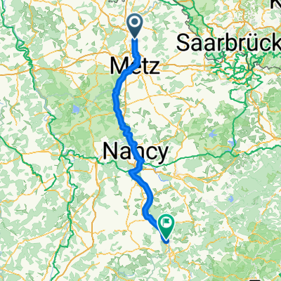 Mondelange - Malzéville + Malzéville - Thaon-les-Vosges