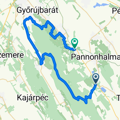 Route to Jegenye étterem