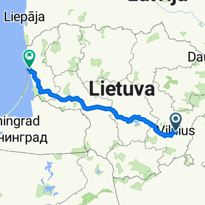 Tilto gatvė to Sausio 15-osios gatvė