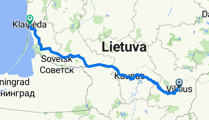 Tilto gatvė to Sausio 15-osios gatvė