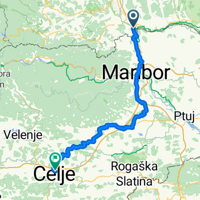 1 - Oberst-Perleß-Straße, Straß in Steiermark nach Jamova ulica, Celje