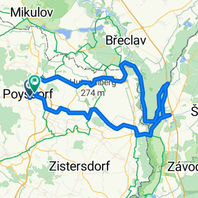 Verdigasse nach Feldsberger Straße