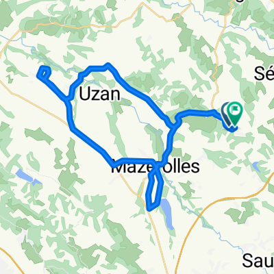 Route des Pyrénées, Lonçon à Cami de Lacabanne, Lonçon