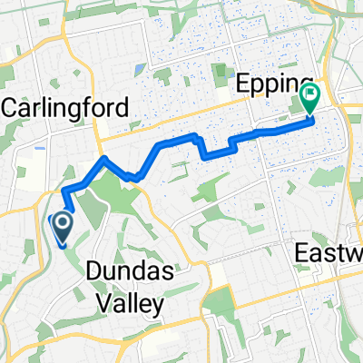 From Dundas Valley to Epping