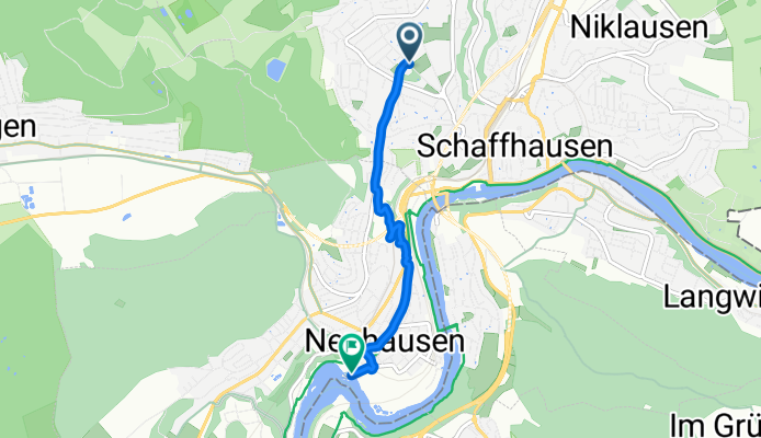 Randenstrasse, Schaffhausen to Viarhenana, Neuhausen am Rheinfall