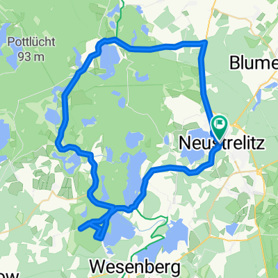 Neustrelitz, Neustrelitz nach Neustrelitz, Neustrelitz