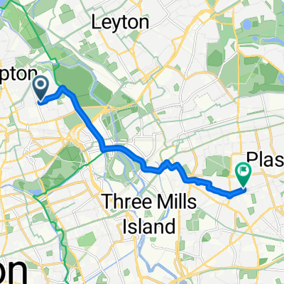 Chatsworth Road, London to Lawrence Road, London