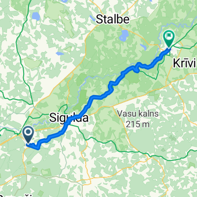 Atmodas iela, Inčukalna pag. to Gaujas iela, Cesis