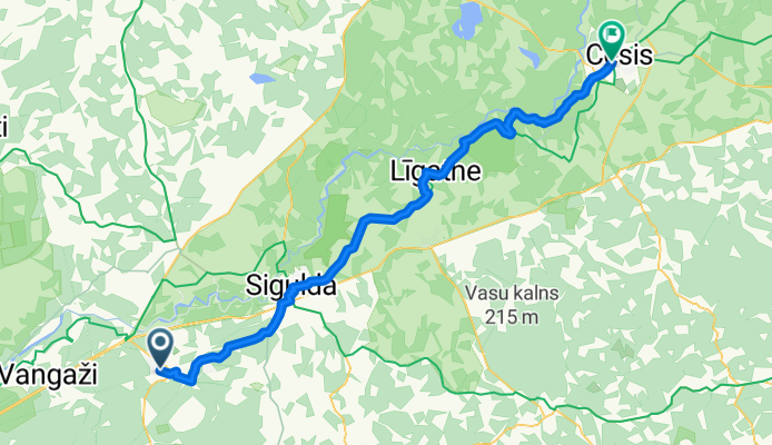 Atmodas iela, InÄukalna pag. to Gaujas iela, Cesis