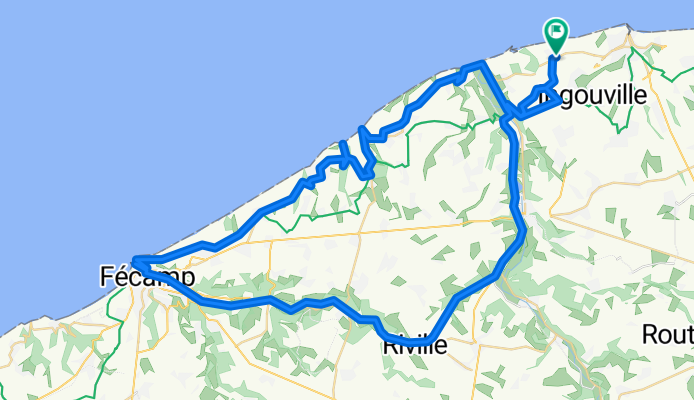 Ingouville Fecamp 76km