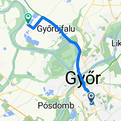 Mónus Illés utca, Győr - Győrzámoly