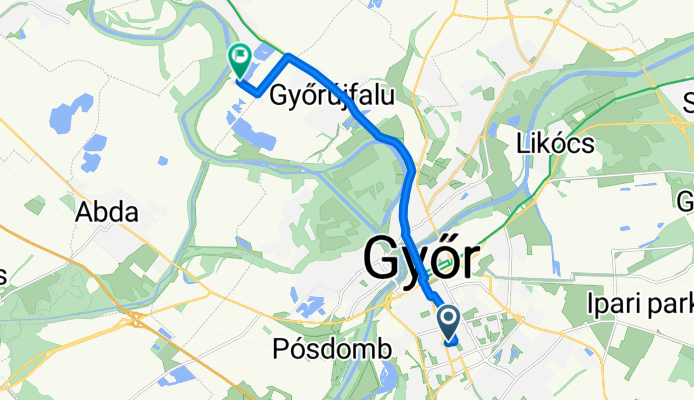Mónus Illés utca, Győr - Győrzámoly