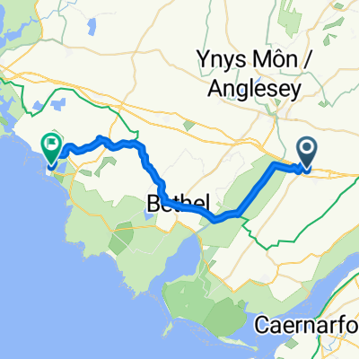 Lôn Graig, Gaerwen to High Street, Rhosneigr