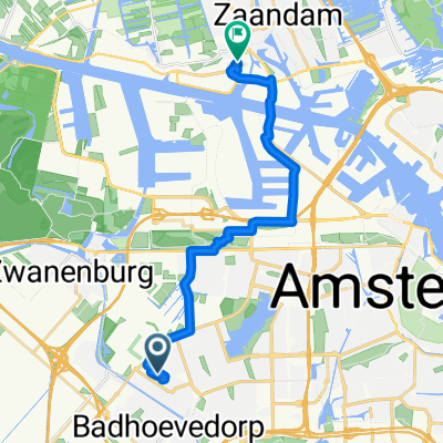 Geertruida van Lierstraat naar Kleine Tocht 7L