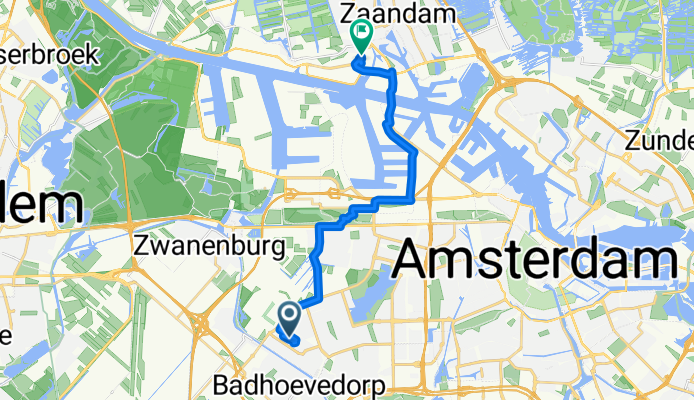 Geertruida van Lierstraat naar Kleine Tocht 7L