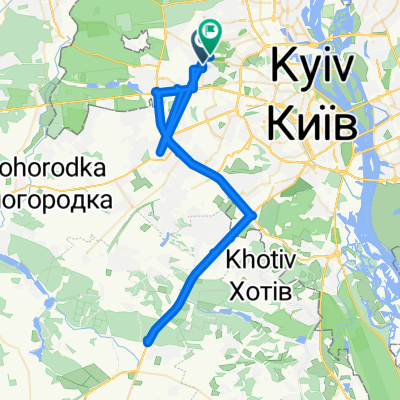 Данила Щербаківського вулиця, Київ to Тираспольська вулиця, Київ