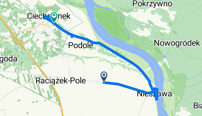 Niestuszewo, Raciążek do Adama Mickiewicza, Ciechocinek