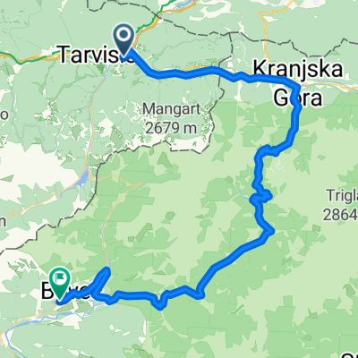 Von Tarvis bis Bovec